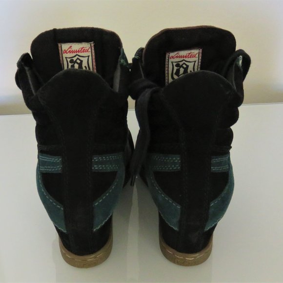 NIB ASH ITALIA Wedge Sneakers Sz 38 Style #84940 - Picture 4 of 5